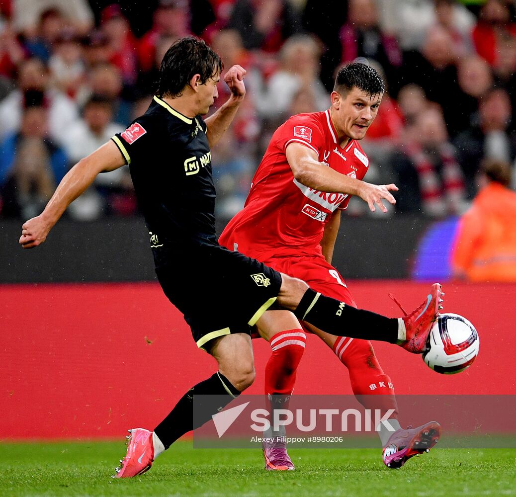 Russia Soccer Cup Spartak - Dynamo Mkh