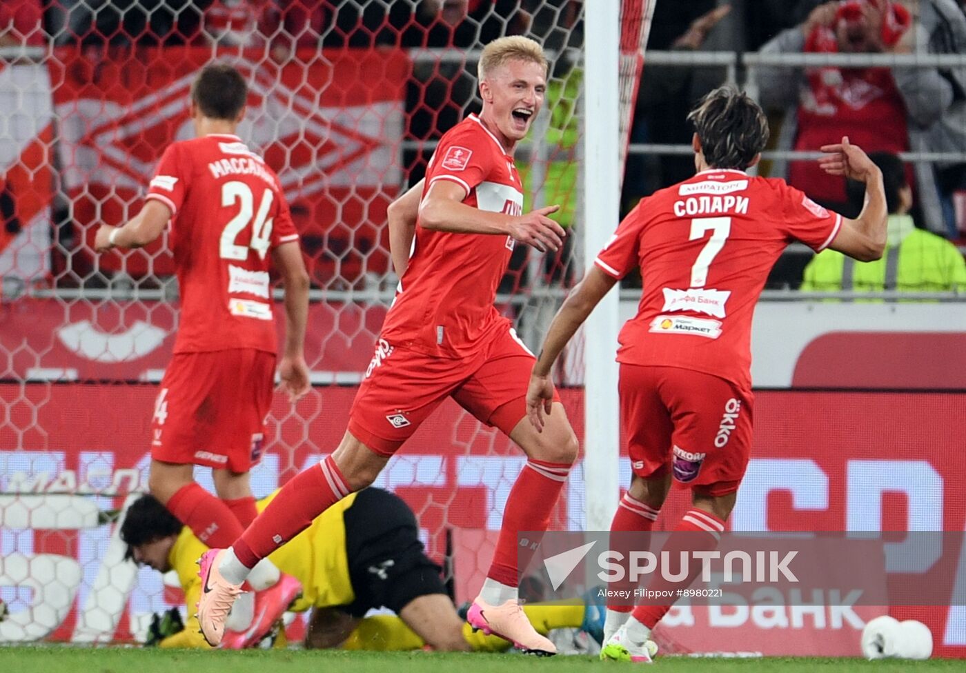 Russia Soccer Cup Spartak - Dynamo Mkh