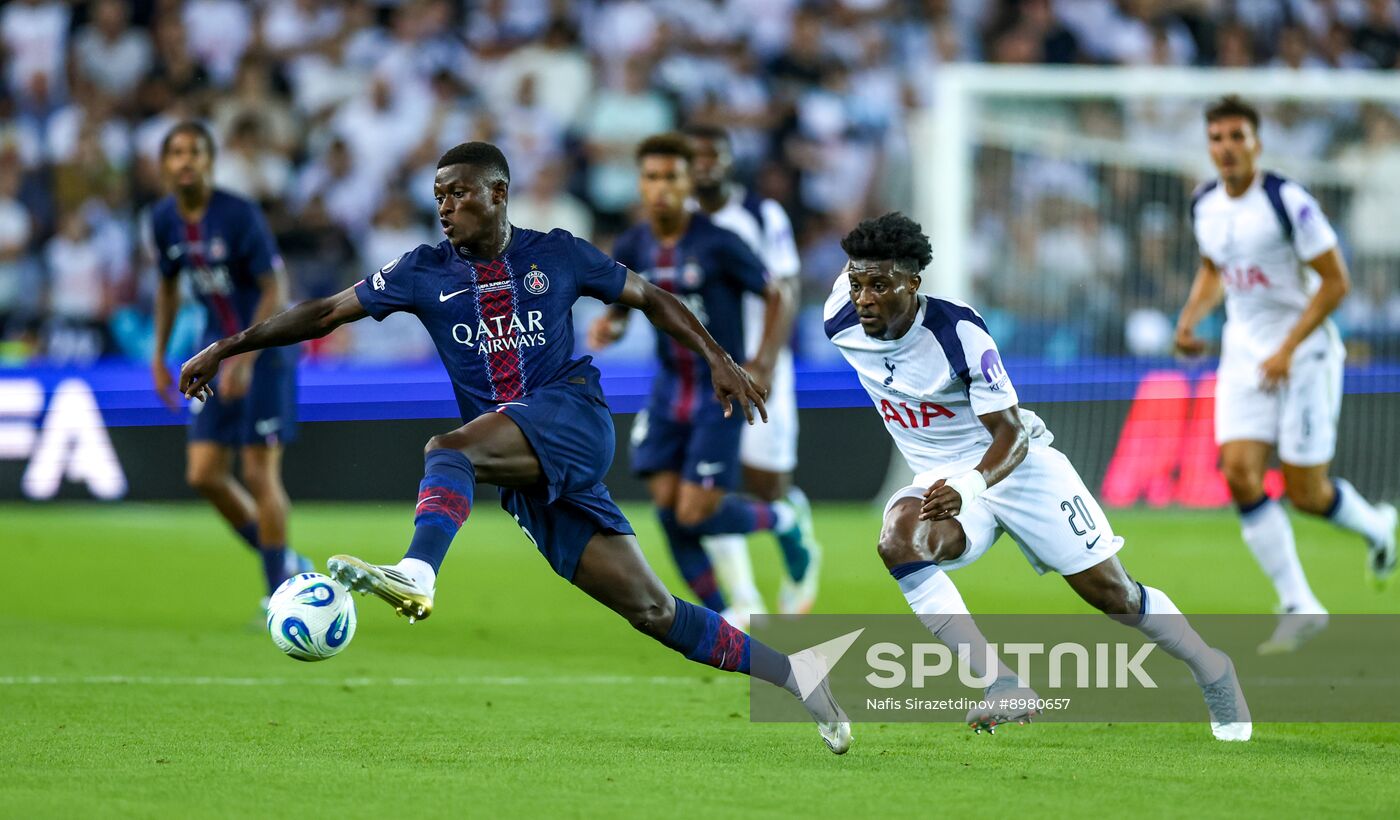 Italy Soccer Super Cup PSG - Tottenham