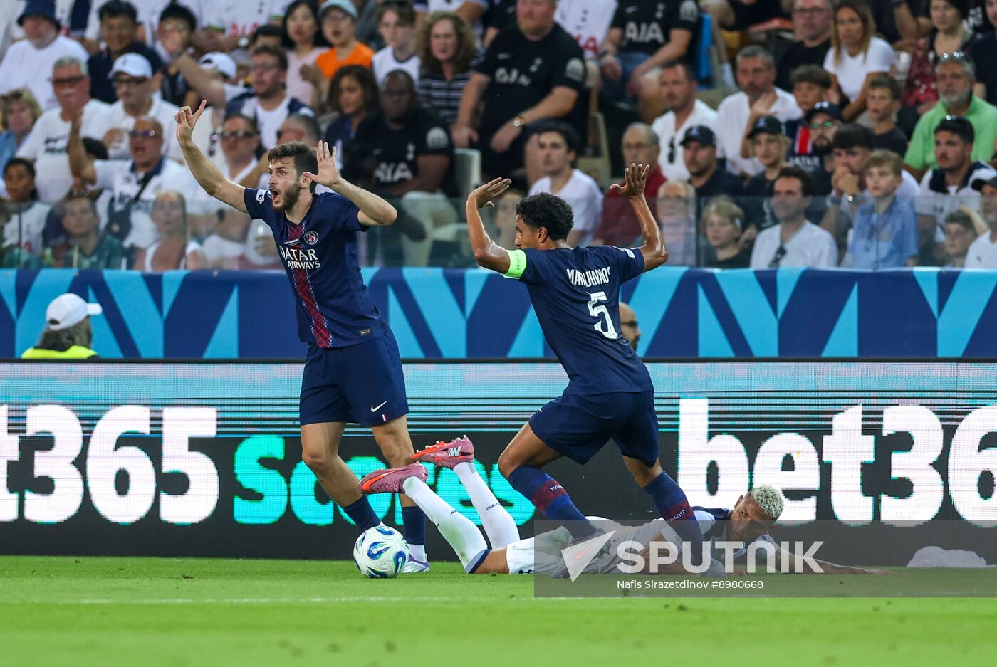 Italy Soccer Super Cup PSG - Tottenham