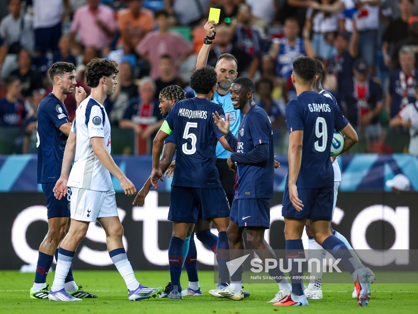 Italy Soccer Super Cup PSG - Tottenham