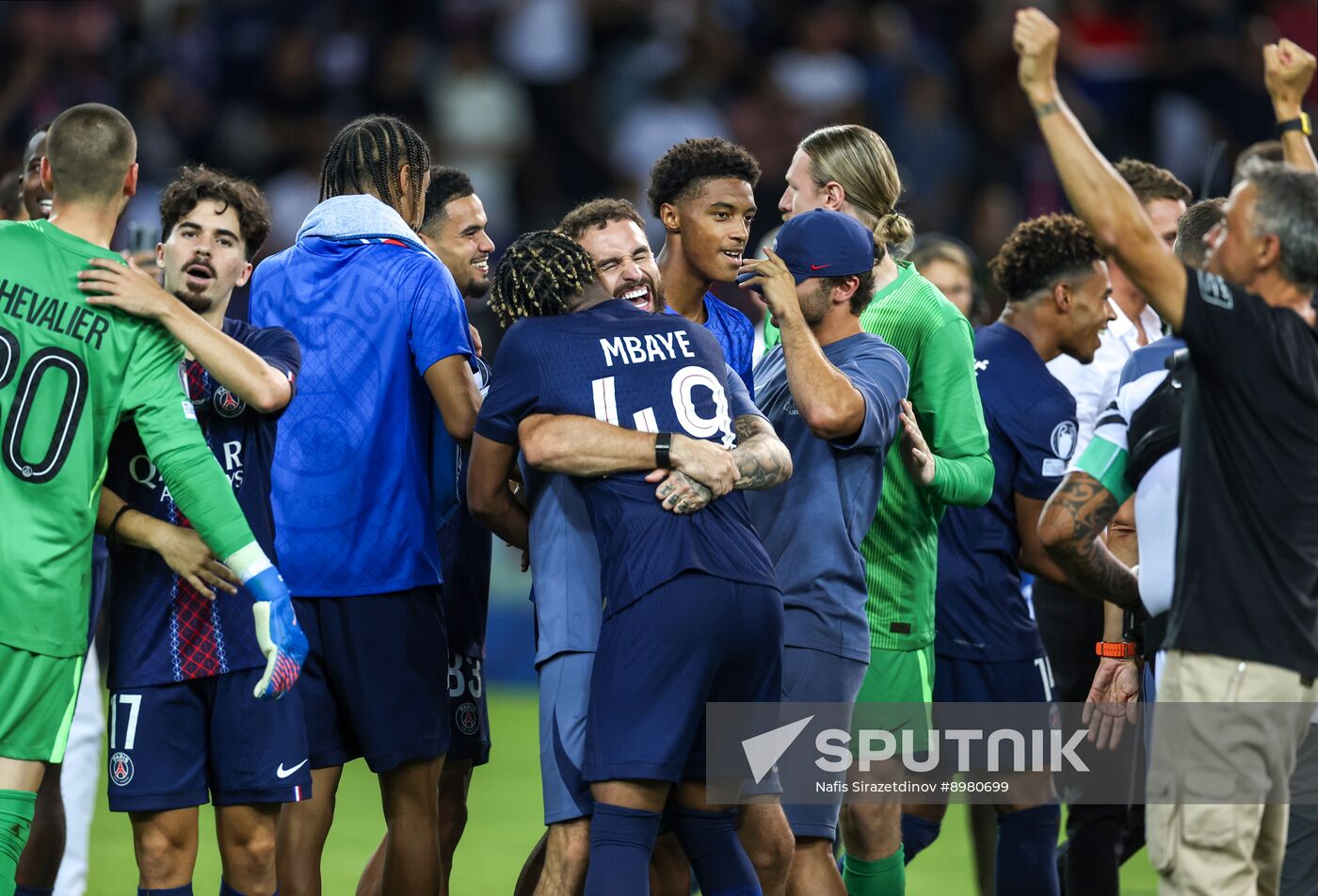 Italy Soccer Super Cup PSG - Tottenham
