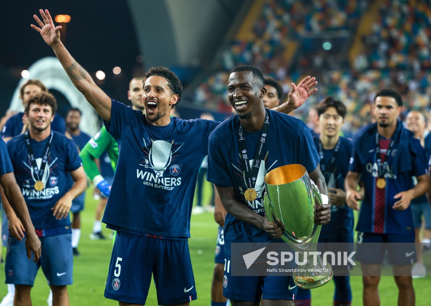Italy Soccer Super Cup PSG - Tottenham