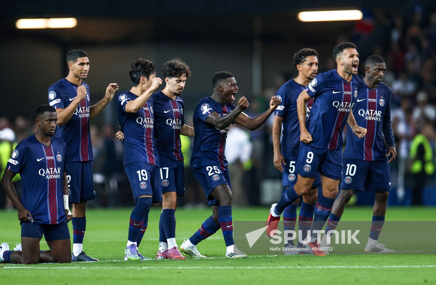 Italy Soccer Super Cup PSG - Tottenham
