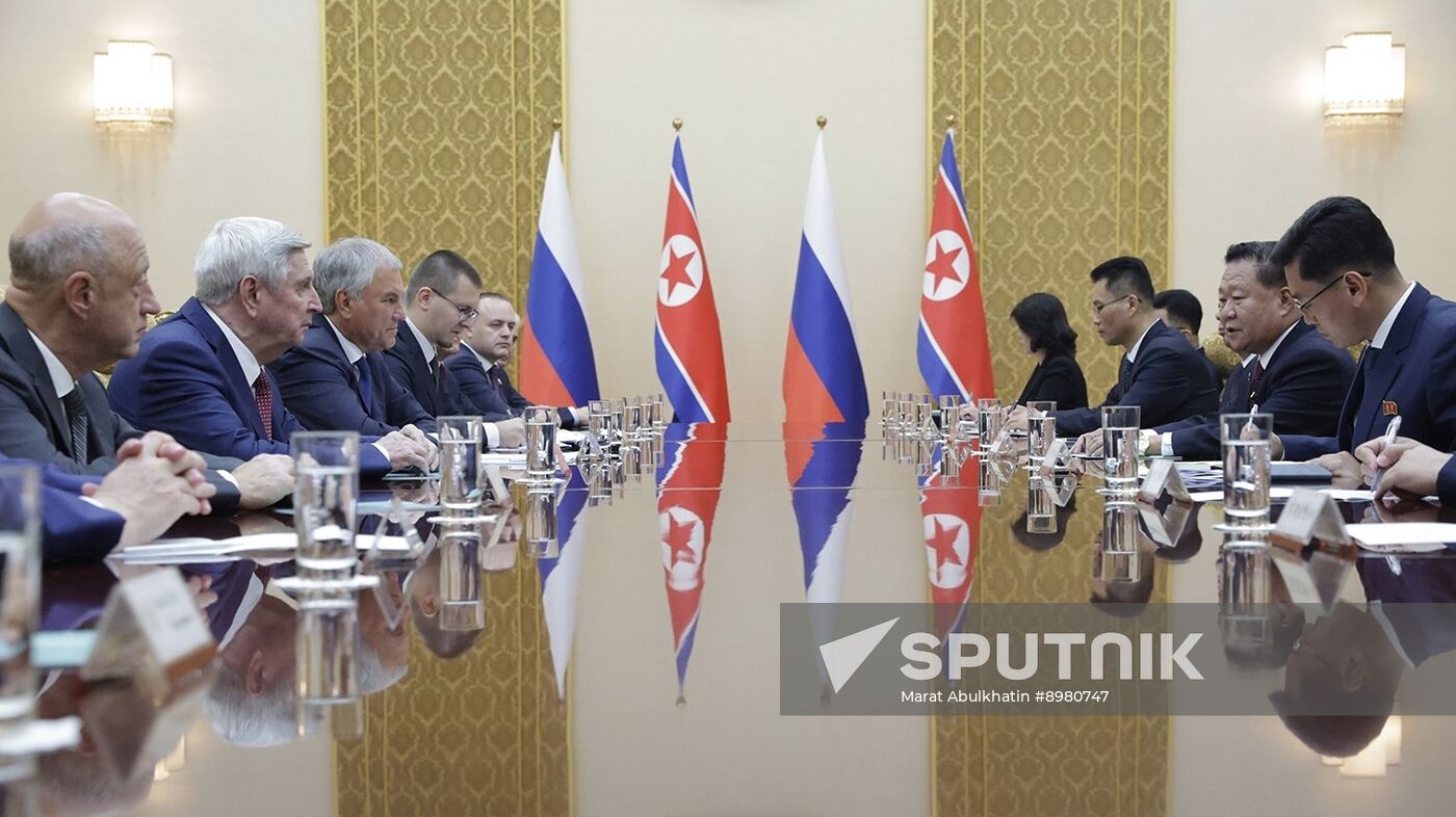 North Korea Russia Parliament