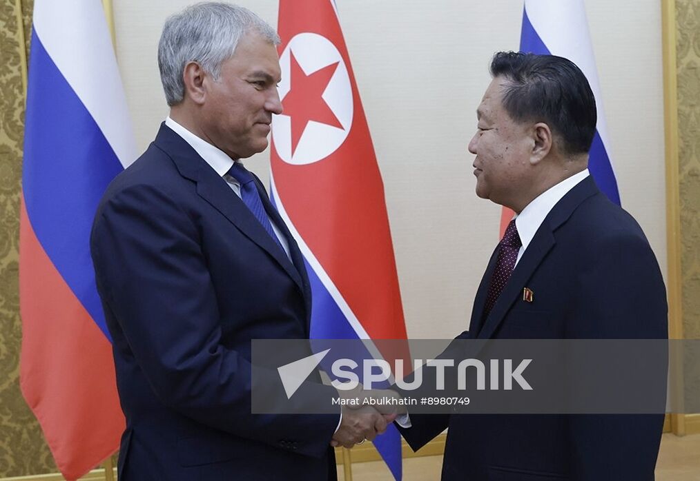 North Korea Russia Parliament