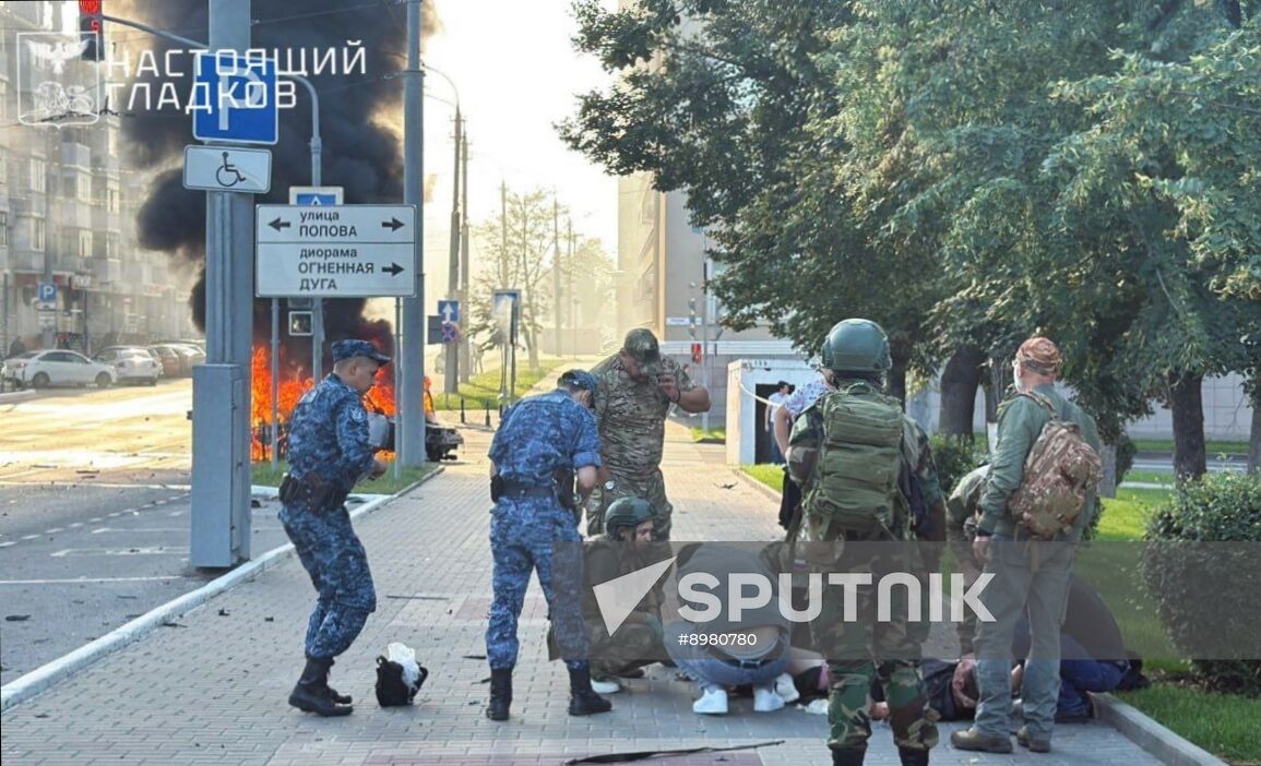 Russia Belgorod Drone Attack