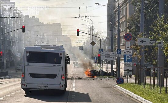 Russia Belgorod Drone Attack