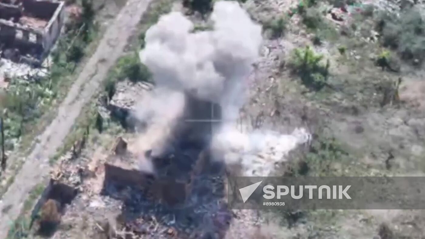 Russia Ukraine Military Operation Shcherbinovka Iskra