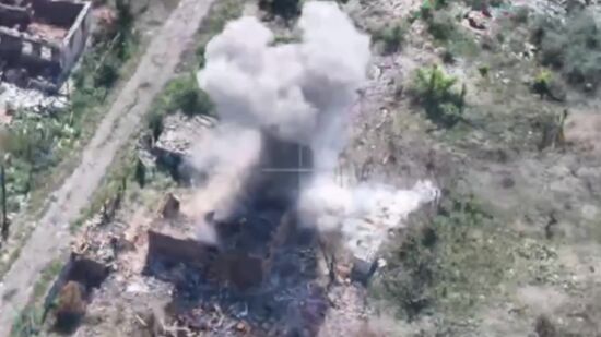 Russia Ukraine Military Operation Shcherbinovka Iskra