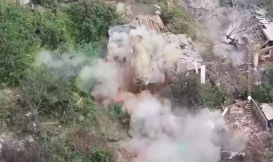 Russia Ukraine Military Operation Shcherbinovka Iskra