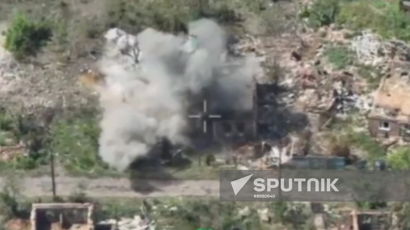 Russia Ukraine Military Operation Shcherbinovka Iskra