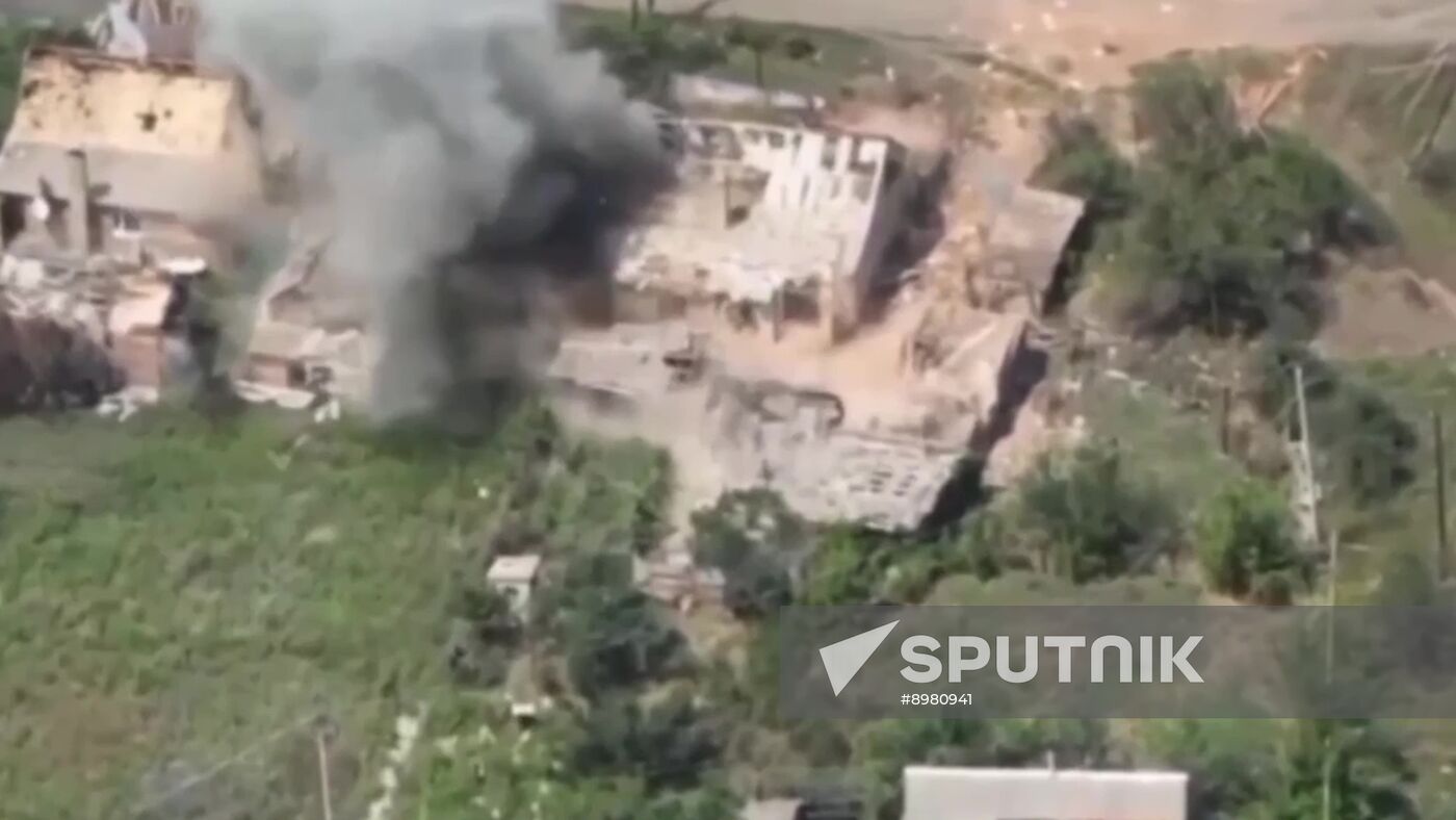 Russia Ukraine Military Operation Shcherbinovka Iskra
