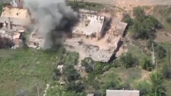 Russia Ukraine Military Operation Shcherbinovka Iskra