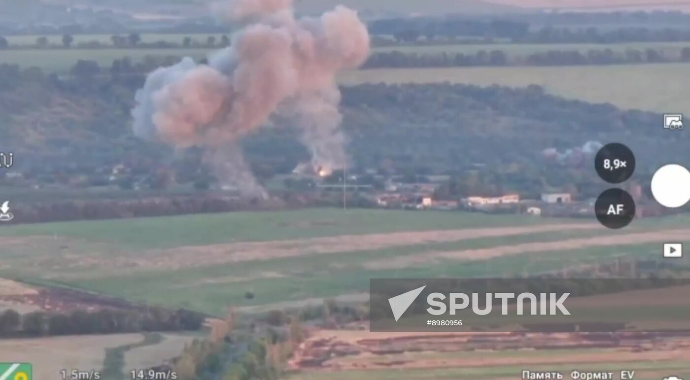 Russia Ukraine Military Operation Shcherbinovka Iskra