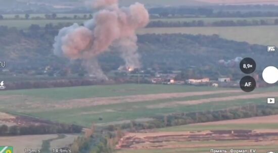 Russia Ukraine Military Operation Shcherbinovka Iskra