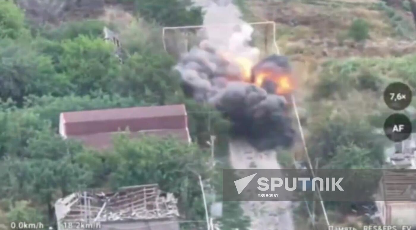 Russia Ukraine Military Operation Shcherbinovka Iskra