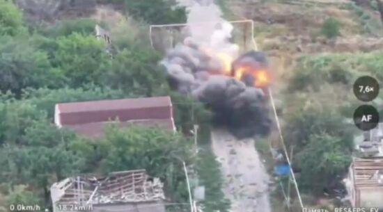 Russia Ukraine Military Operation Shcherbinovka Iskra