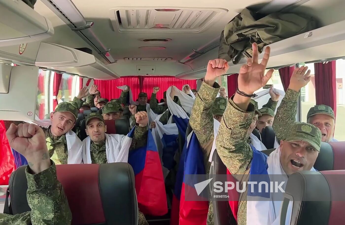 Russia Ukraine Military Operation POWs Exchange