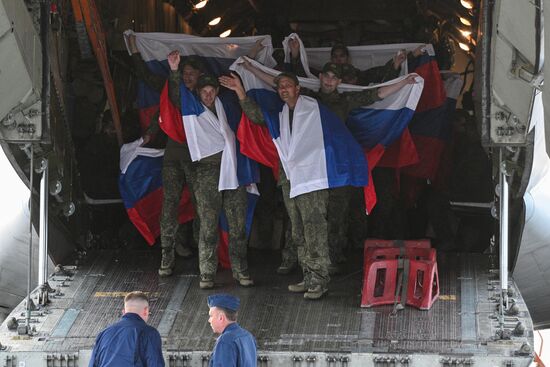 Russia Ukraine Military Operation POWs Exchange