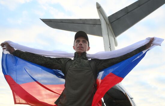 Russia Ukraine Military Operation POWs Exchange