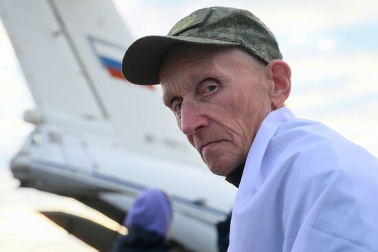 Russia Ukraine Military Operation POWs Exchange