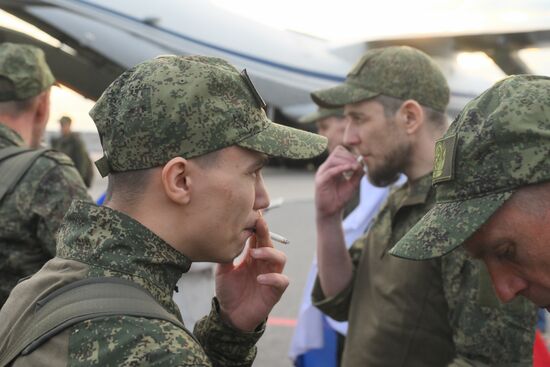 Russia Ukraine Military Operation POWs Exchange