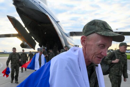 Russia Ukraine Military Operation POWs Exchange