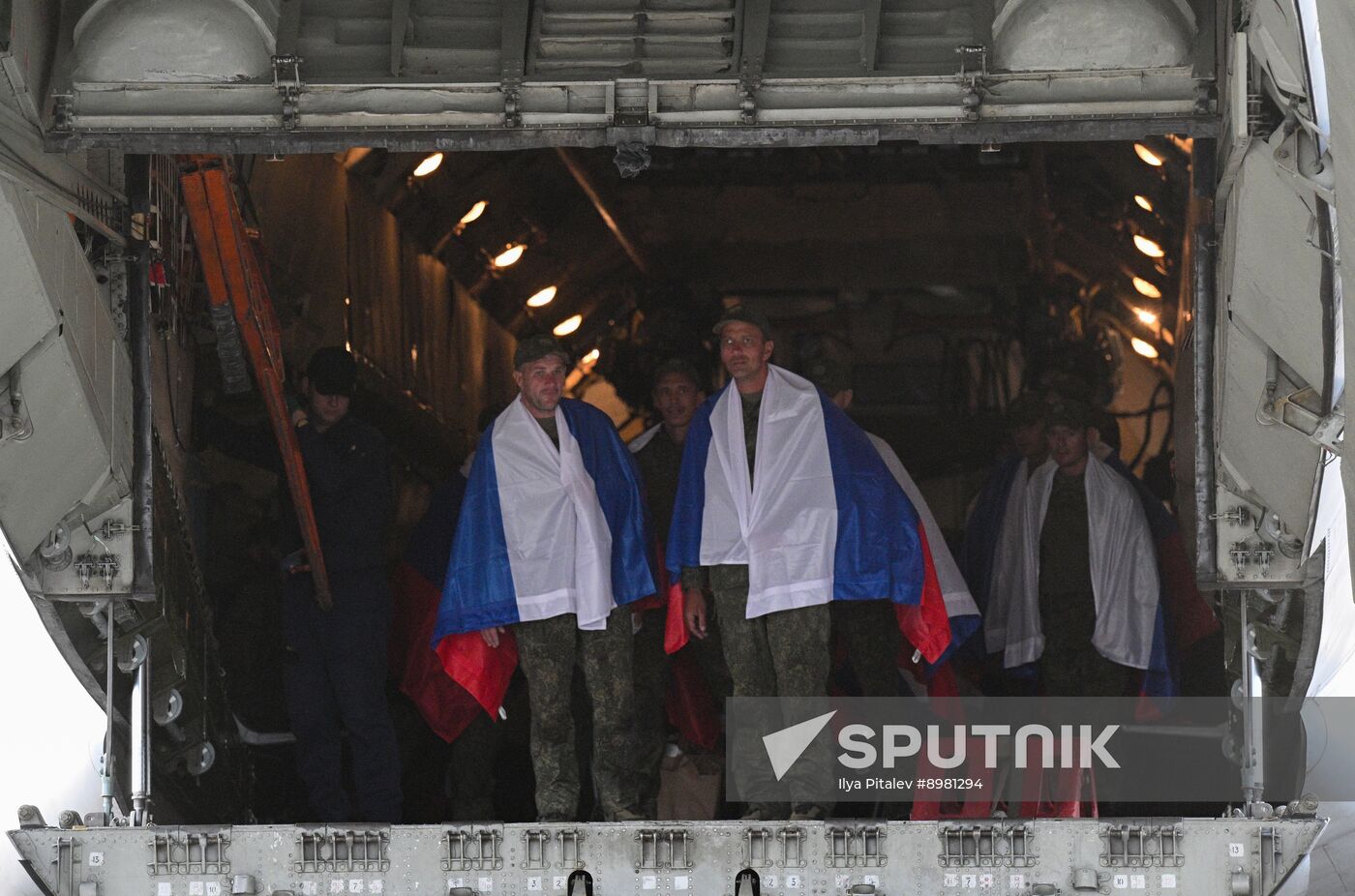 Russia Ukraine Military Operation POWs Exchange