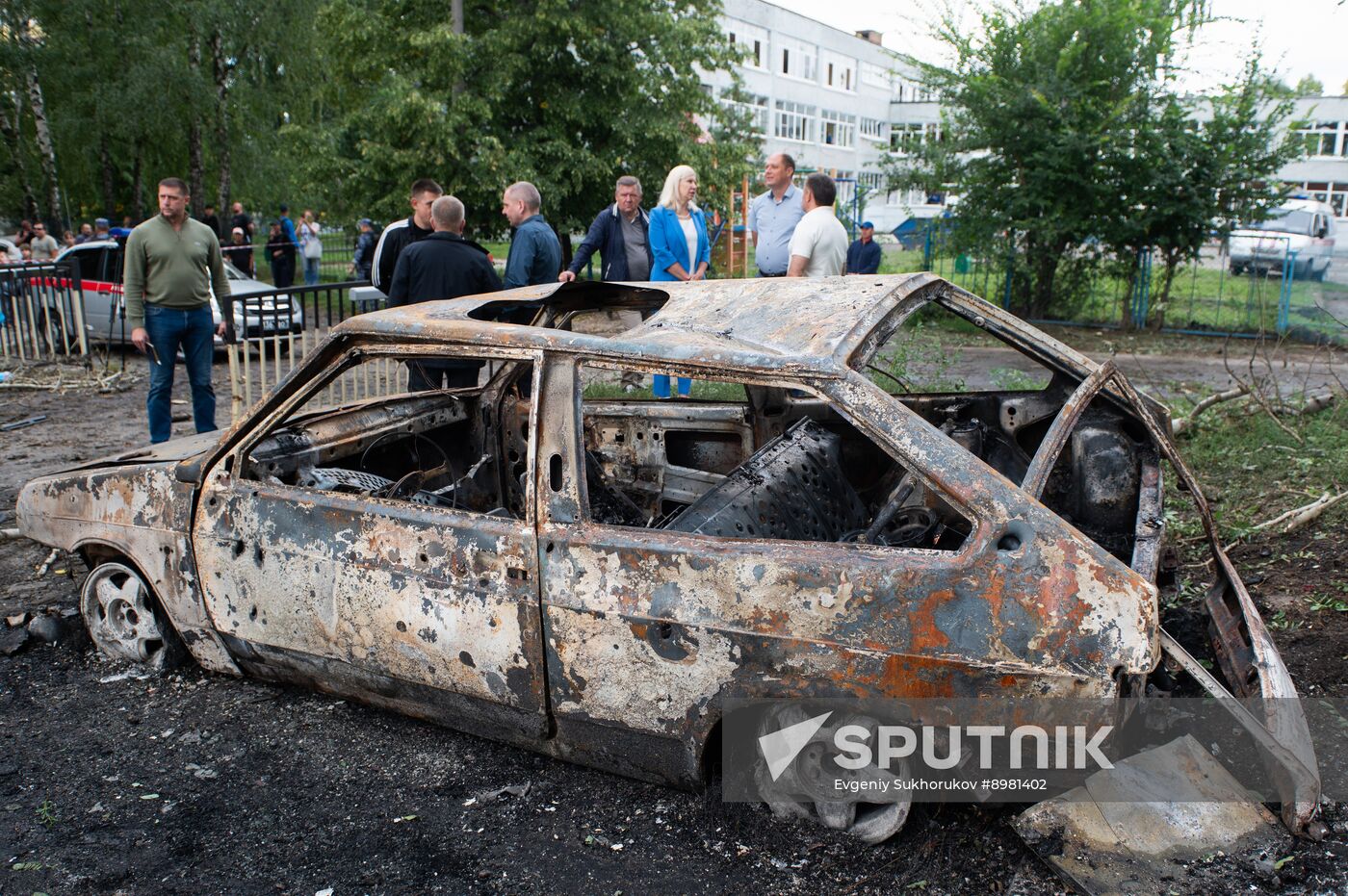 Russia Ukraine Drone Attack