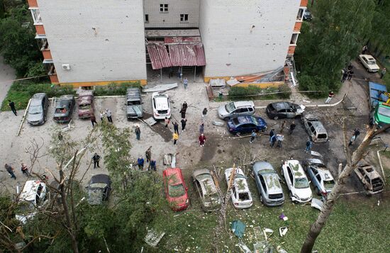 Russia Ukraine Drone Attack