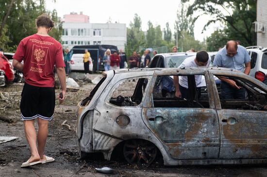 Russia Ukraine Drone Attack