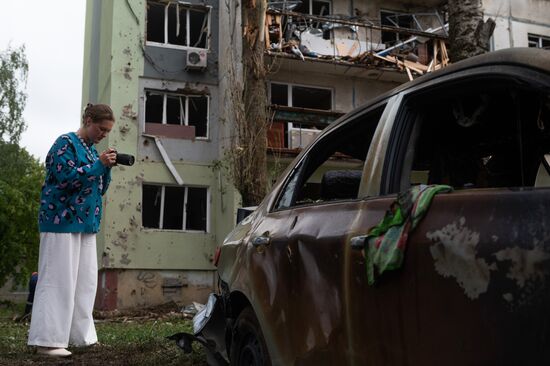 Russia Ukraine Drone Attack