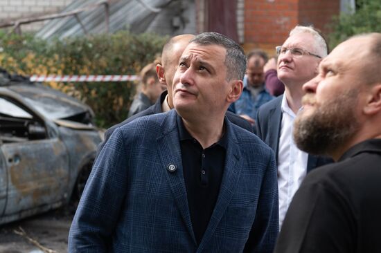 Russia Ukraine Drone Attack