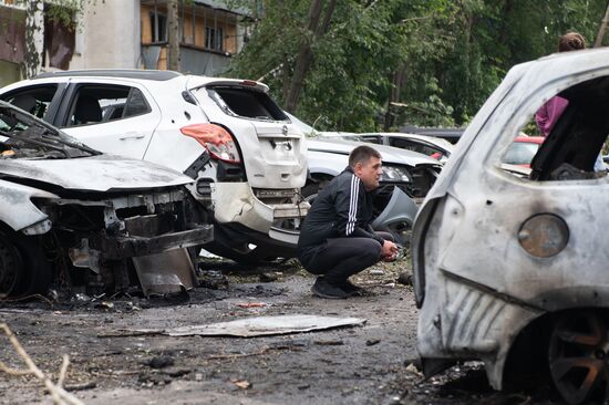 Russia Ukraine Drone Attack