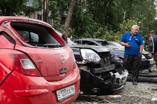 Russia Ukraine Drone Attack