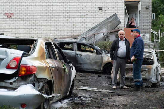 Russia Ukraine Drone Attack