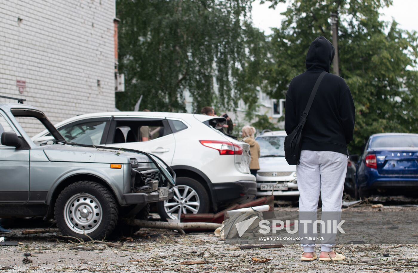 Russia Ukraine Drone Attack