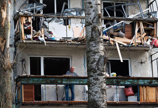 Russia Ukraine Drone Attack