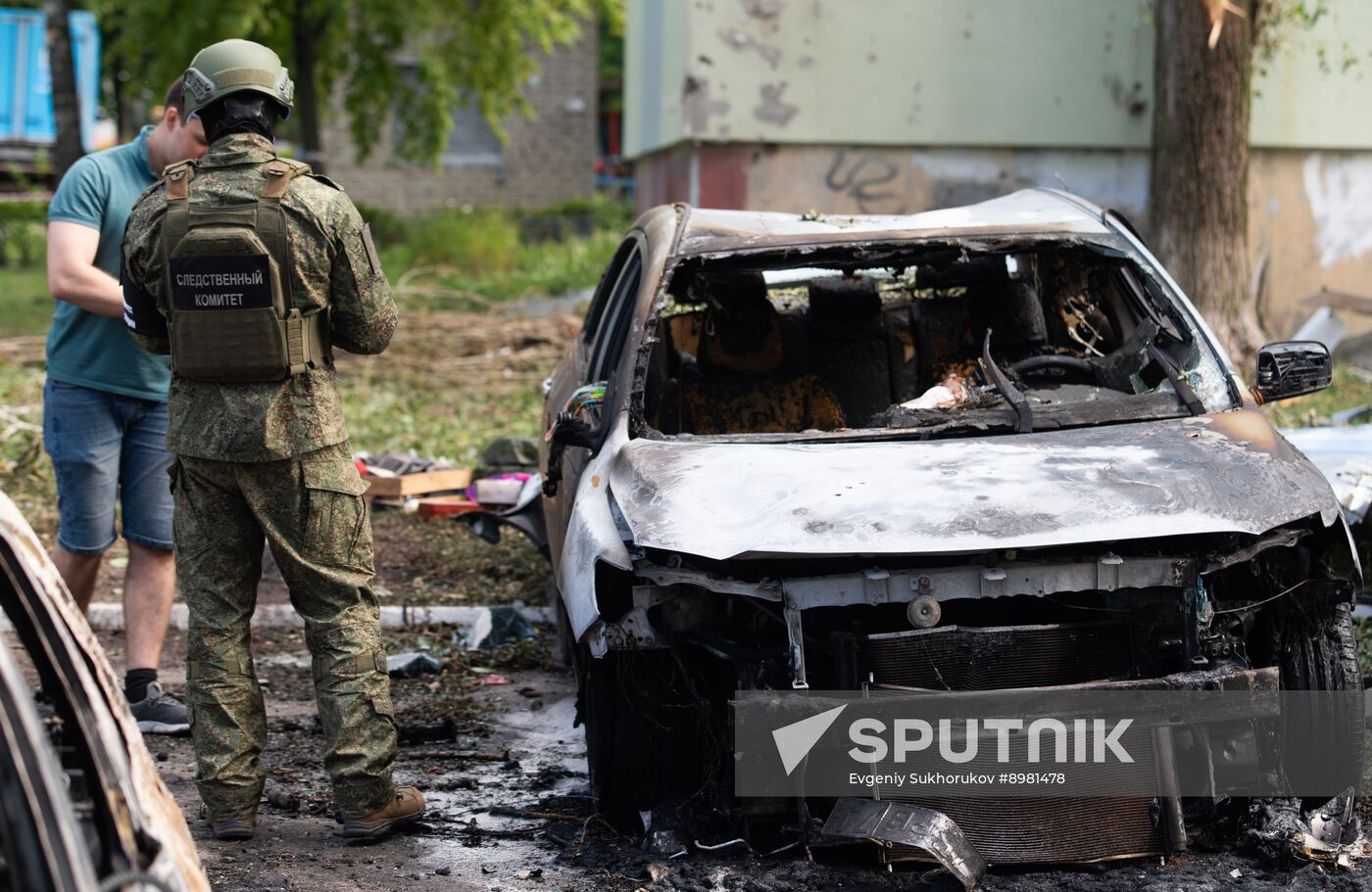 Russia Ukraine Drone Attack