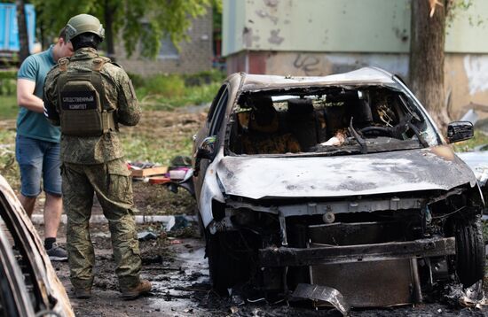 Russia Ukraine Drone Attack