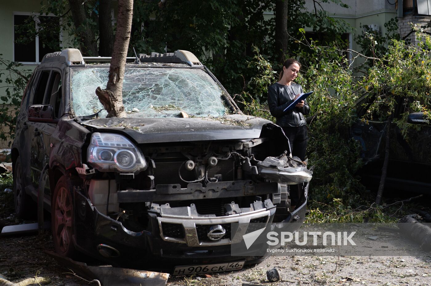 Russia Ukraine Drone Attack