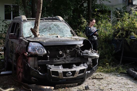 Russia Ukraine Drone Attack