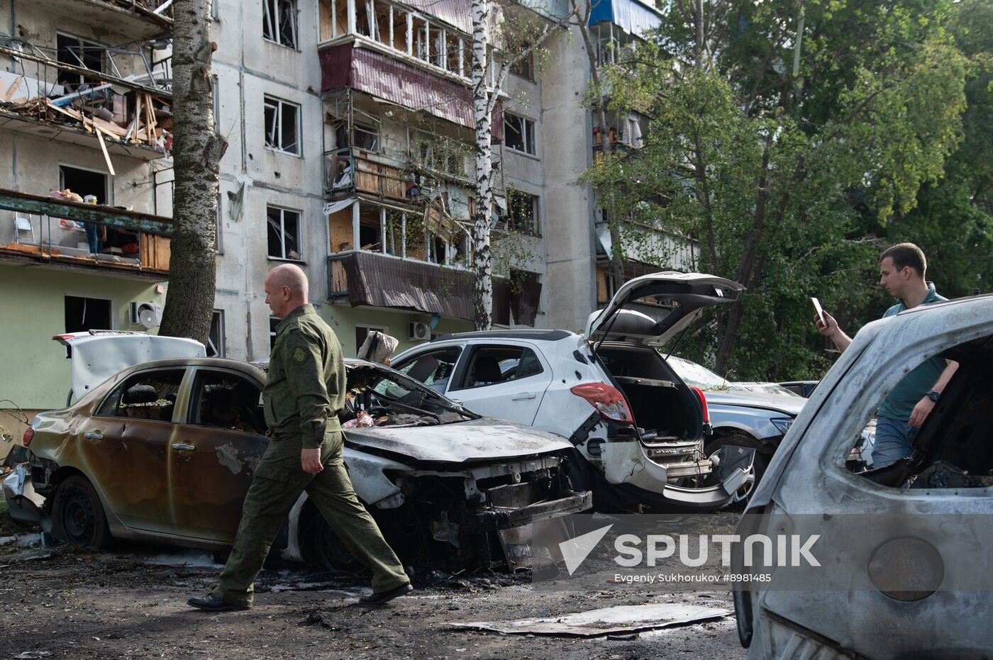 Russia Ukraine Drone Attack