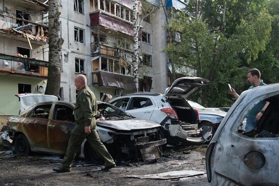 Russia Ukraine Drone Attack