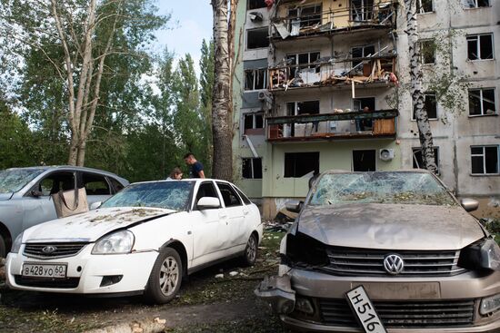 Russia Ukraine Drone Attack