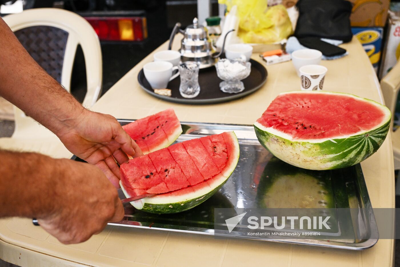 Russia Agriculture Watermelon Season