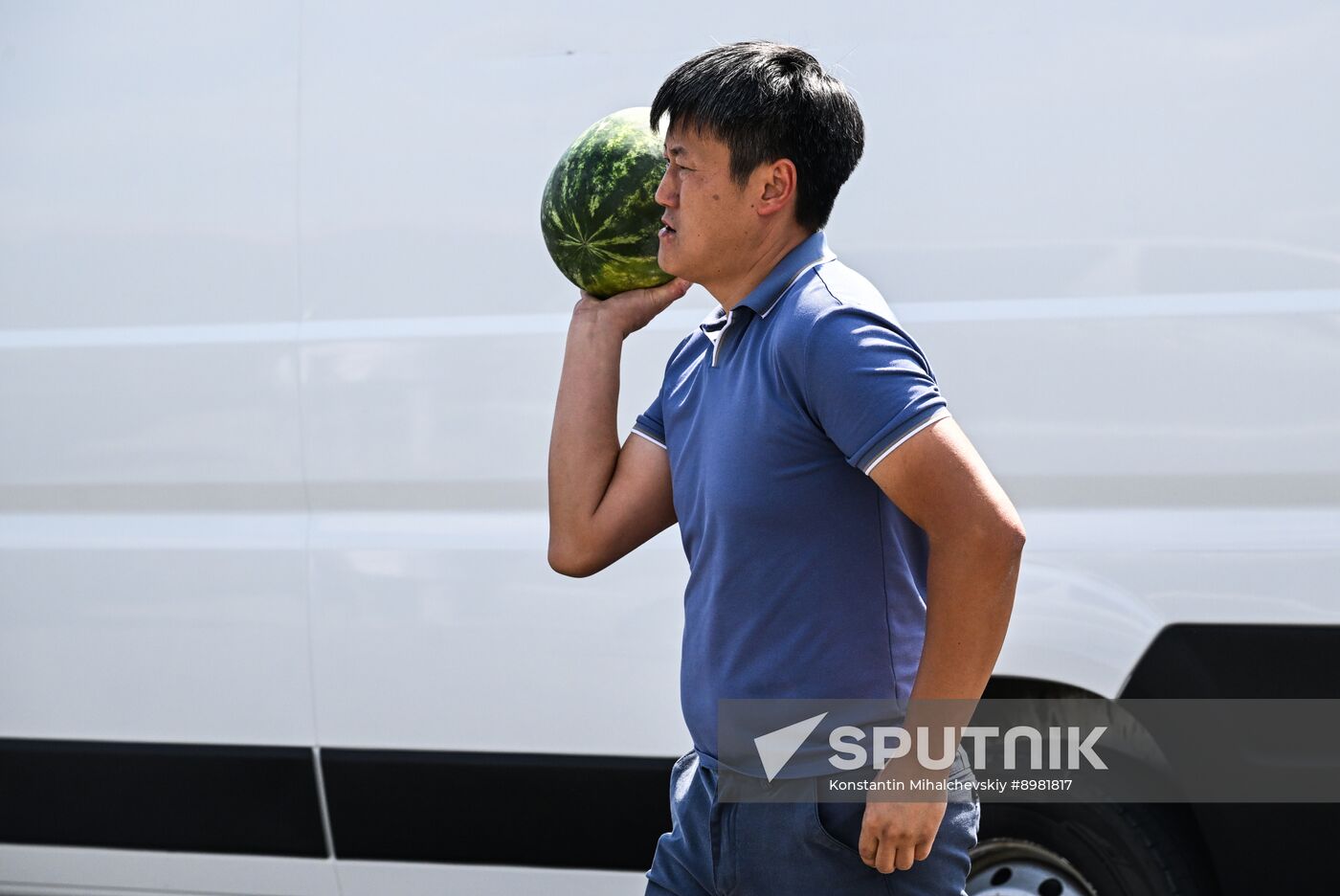 Russia Agriculture Watermelon Season