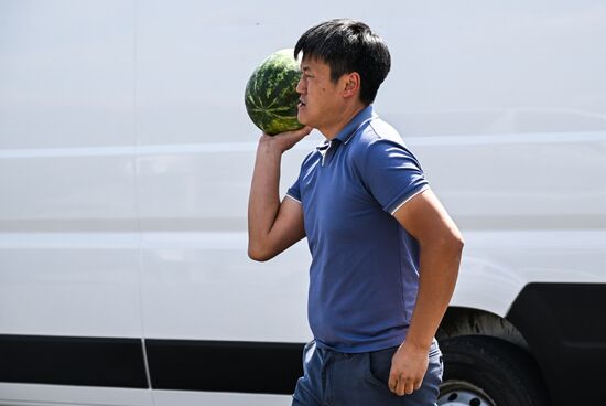 Russia Agriculture Watermelon Season