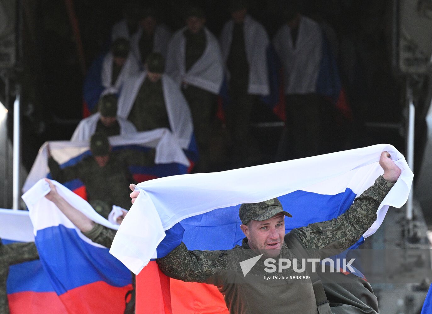 Russia Ukraine Military Operation POWs Exchange